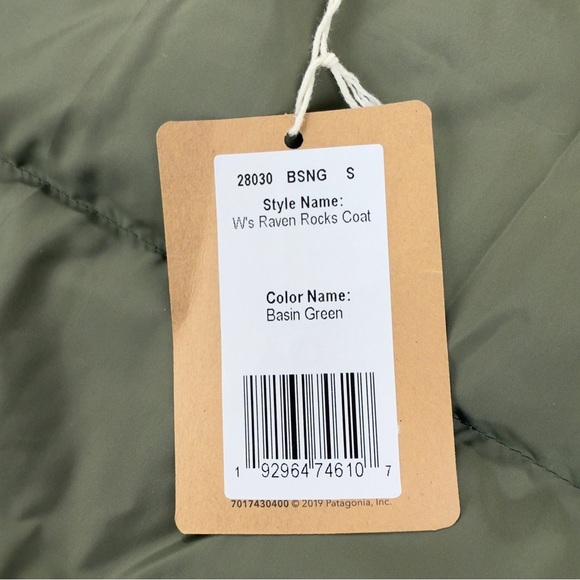 Patagonia NWT Women's Size Small Raven Rocks 75% Down 25% Feathers 28030 - Picture 6 of 13